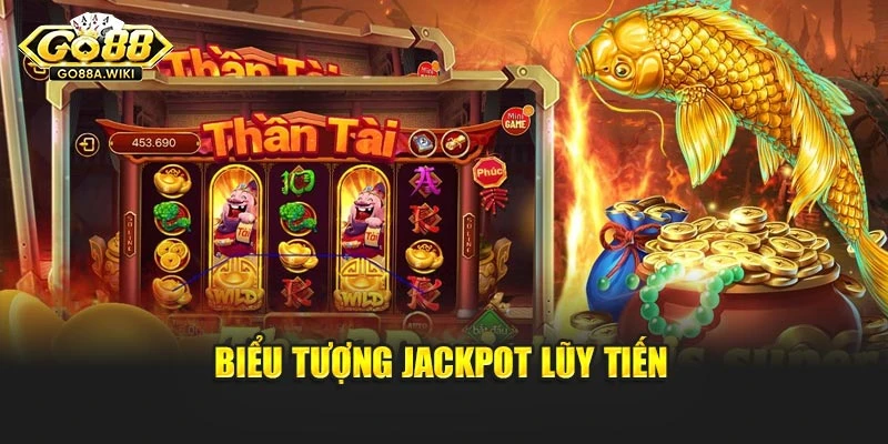 Biểu tượng jackpot lũy tiến Biểu tượng jackpot lũy tiến