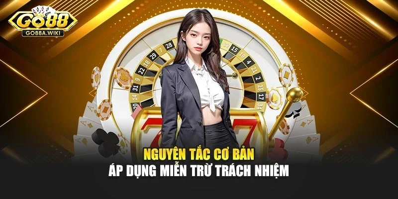Nguyên tắc cơ bản áp dụng miễn trừ trách nhiệm Nguyên tắc cơ bản áp dụng miễn trừ trách nhiệm