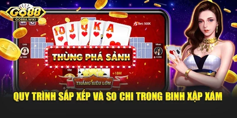Quy trình sắp xếp và so chi trong binh xập xám Quy trình sắp xếp và so chi trong binh xập xám